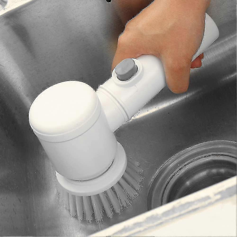 5 In 1 Multifunctional, Powerful And Electric Cleaning Brushes With Replaceable Brush