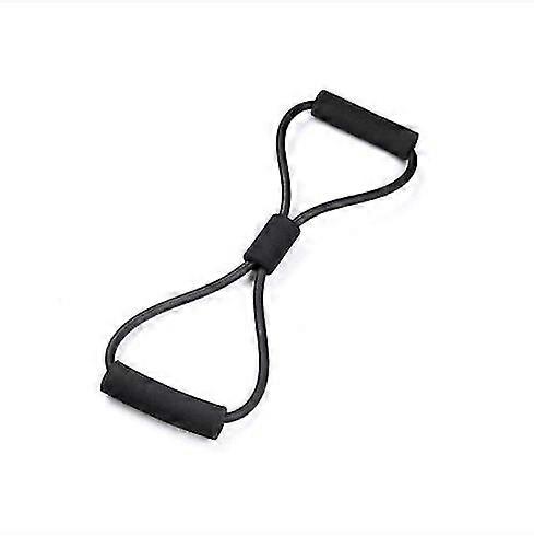 Resistance Bands, Multifunction With Handle 10 Word Elastic Yoga Pull Rope(black)