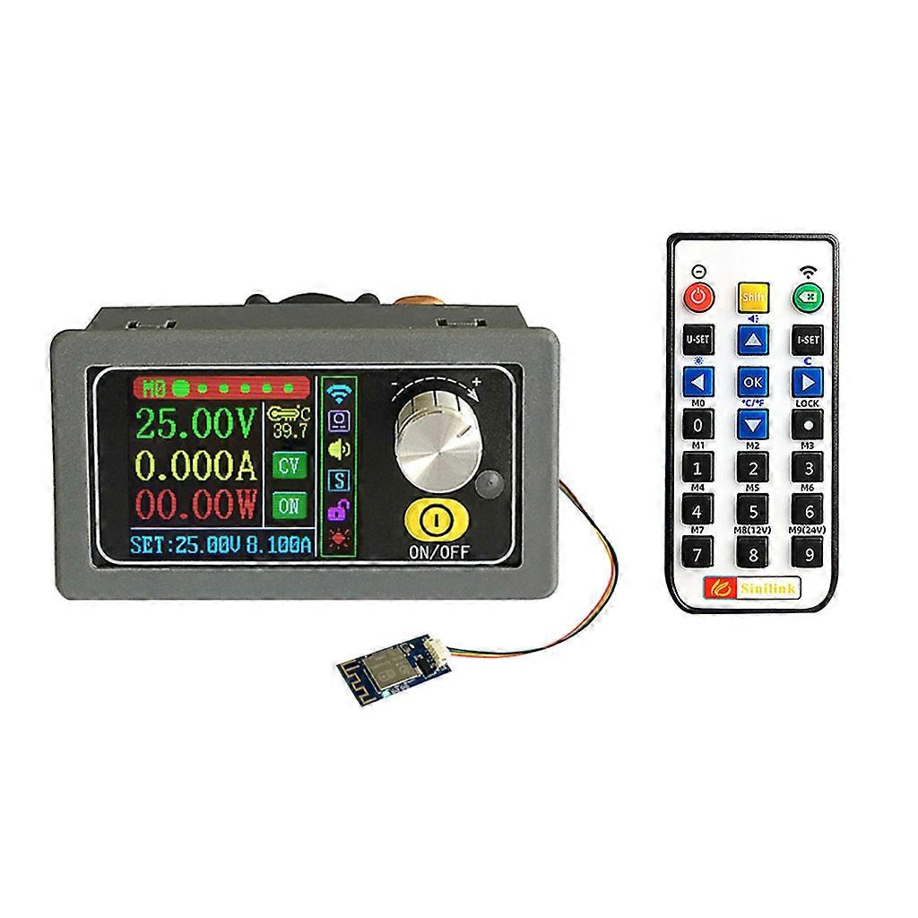  LCD Constant Voltage Current Indicator Adjustable Step Up Down for Buck Boost Power Supply Voltage Regulator Module 50V