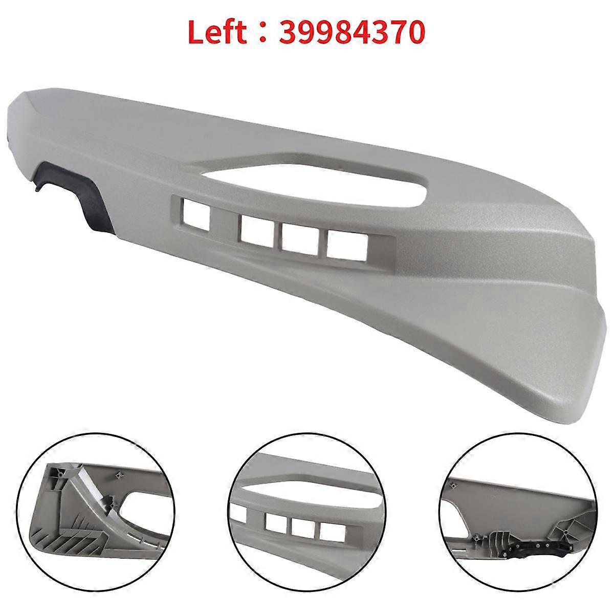 39984370 LH Grey Power Seat Outer Trim Cover with Seat Memory for S40 MK2 V50
