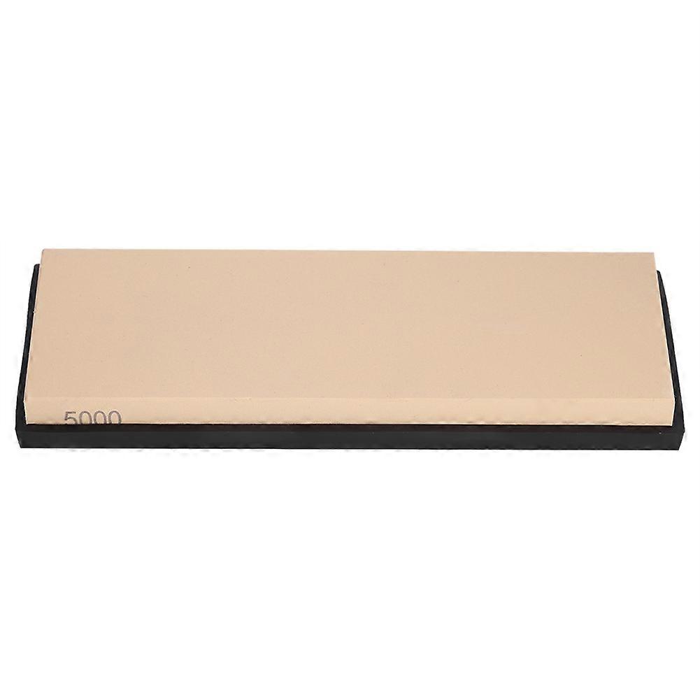 Sharpening Stone Grindstone Sharpener Knife Polishing Grinding Kitchen Tool 5000# Grid (Yellow)
