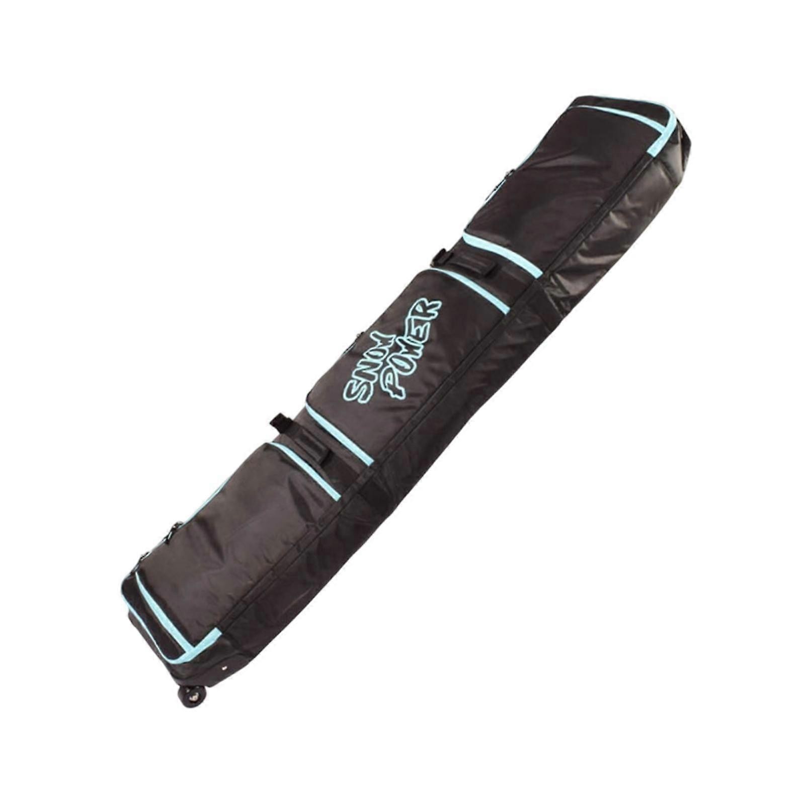 حقيبة تزلج على الجليد بعجلات للسفر الجوي حقيبة تزلج للتزلج على الجليد في الهواء الطلق طول 126 سم