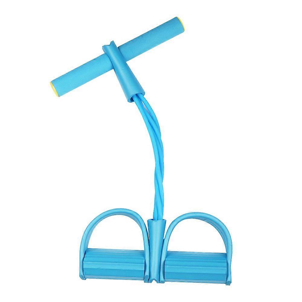 4管脚踏板拉绳运动阻力仰卧起坐瑜伽健身器材