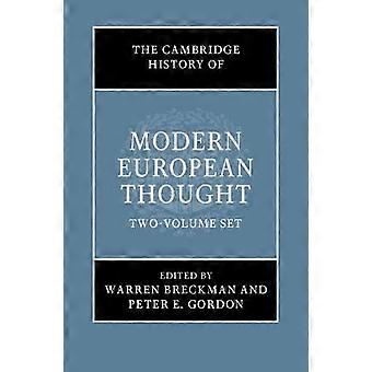 The Cambridge History of Modern European Thought 2 Volume Hardback Set