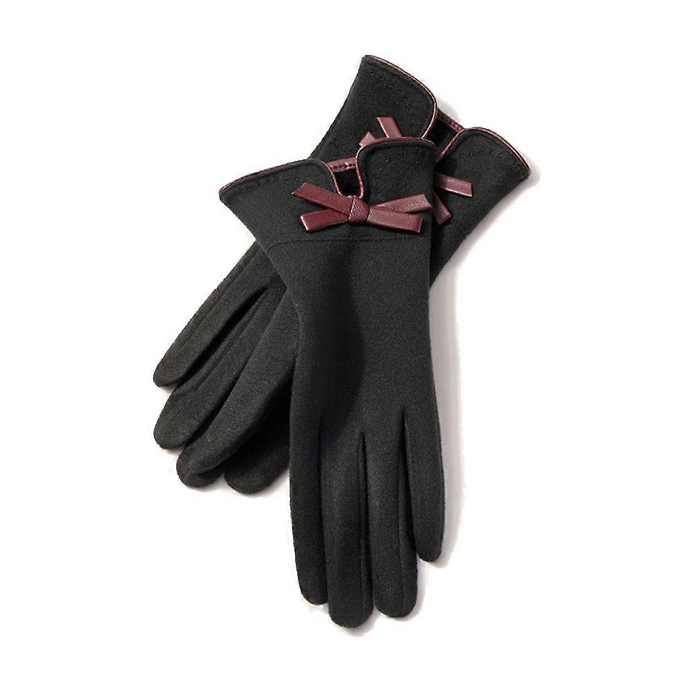 Womens Winter Warm Gloves With Sensitive Touch Screen Texting Fingers, Soft Lined Windproof Gloves