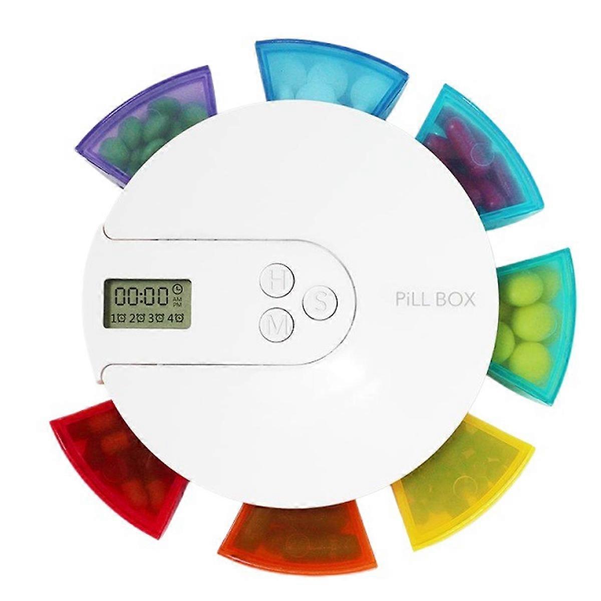 Automatic Pill Box, Medication Organizer, 7 Days