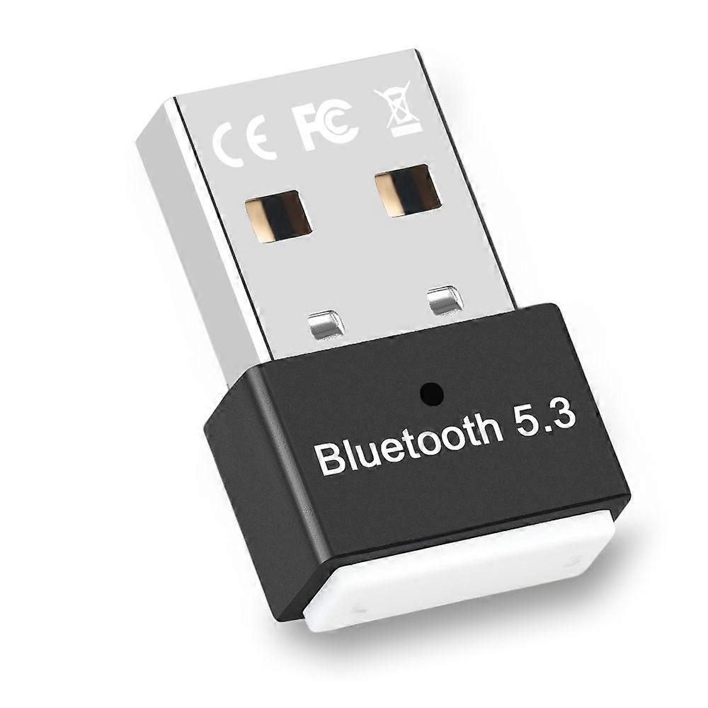 USB Bluetooth 5.3 Adapter Transmitter Receiver Bluetooth Audio Bluetooth USB Dongle Wireless Adapter for Computer PC Laptop