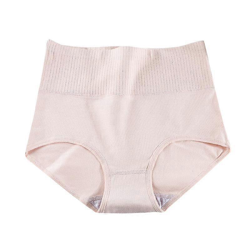 Cotton Breathable and Lightweight Women's Underwear with Tight Abdomen and Raised Hips High Waist Underwear Triangular Pants