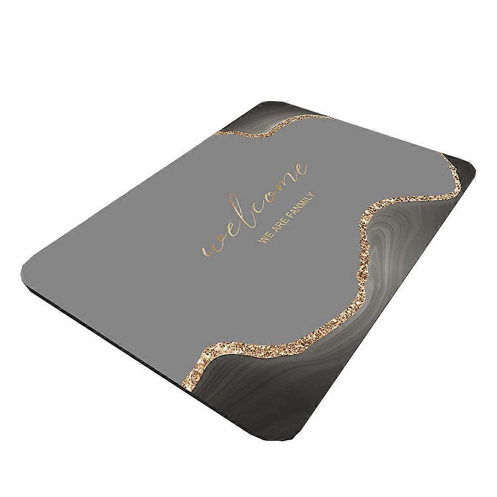 Diatom mud bathroom anti-slip quick-drying mat