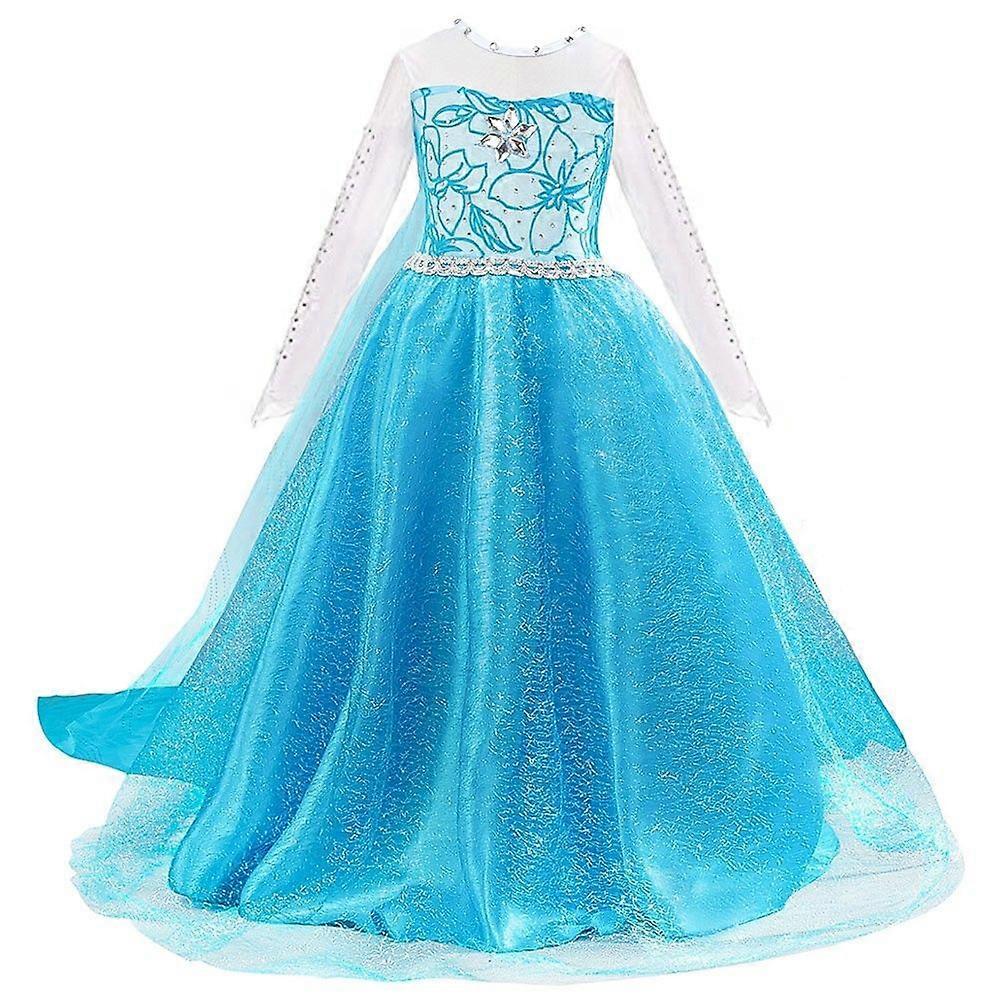 女の子のためのエルザプリンセスドレスコスプレ衣装