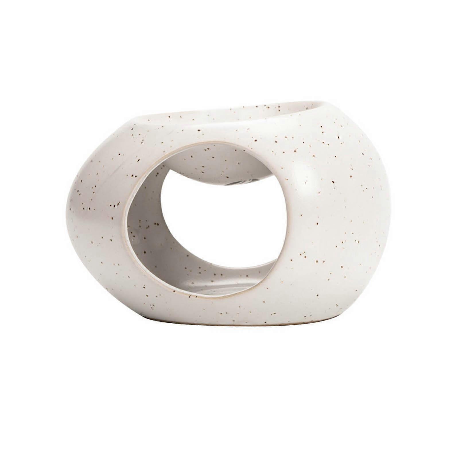 Ceramic Oil Burners, Aromath Lamp, Tealights Holder, Aromath Diffusers Warmers for Essential Oil Fragrances and Scente Wax