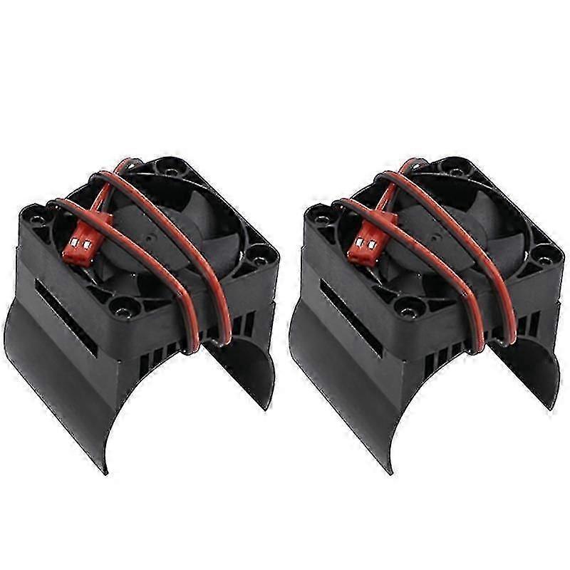42mm Motor Cooling Fan Heat Sink For Traxxas 1/10 E-maxx E-revo,black
