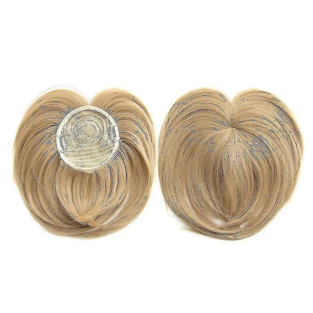 Clip-on μαλλιά Topper ανθεκτικό fiber μαλλιά επέκταση περούκα hairpiece για τις γυναίκες