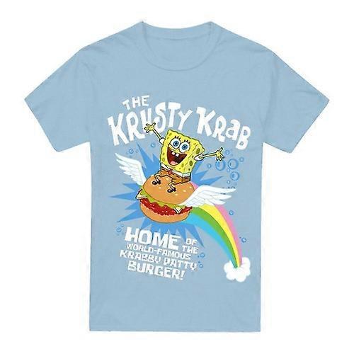 SpongeBob SquarePants Mens Burger Rider T-Shirt