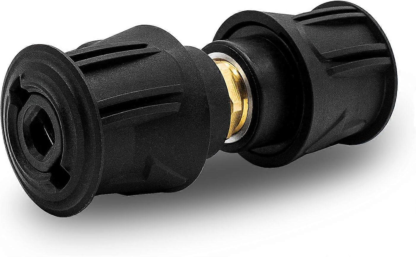 High Pressure Washer Hose Connector Providing Quick Release Coupling, Decrease Backsplash Feature For Safe And Effective Cleaning Tasks (2PCS)