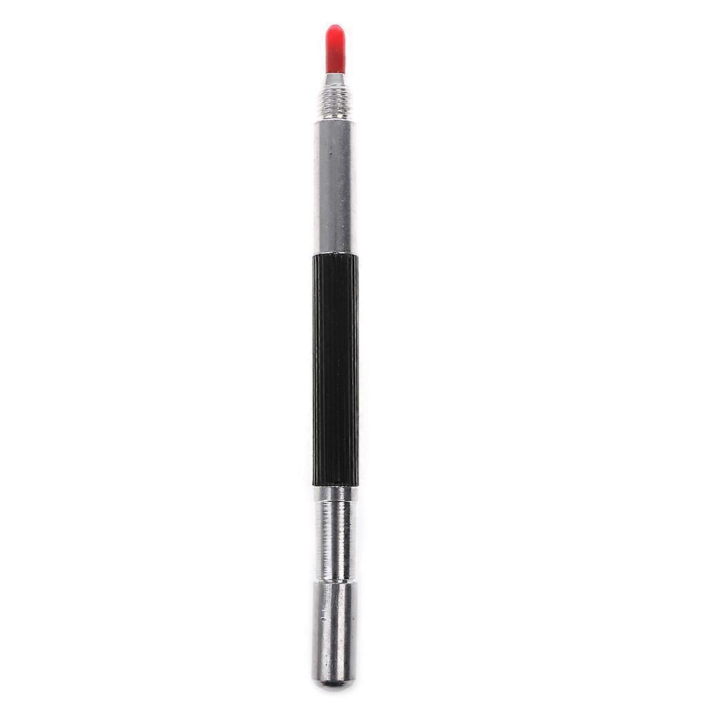 Διπλό άκρο αιχμηρό βολφράμιο άκρη χάλυβα Scriber Clip Pen Κεραμικά Γυαλί Μεταλλικά εργαλεία σήμανσης κατασκευής Εργαλείο χάραξης Ασημί