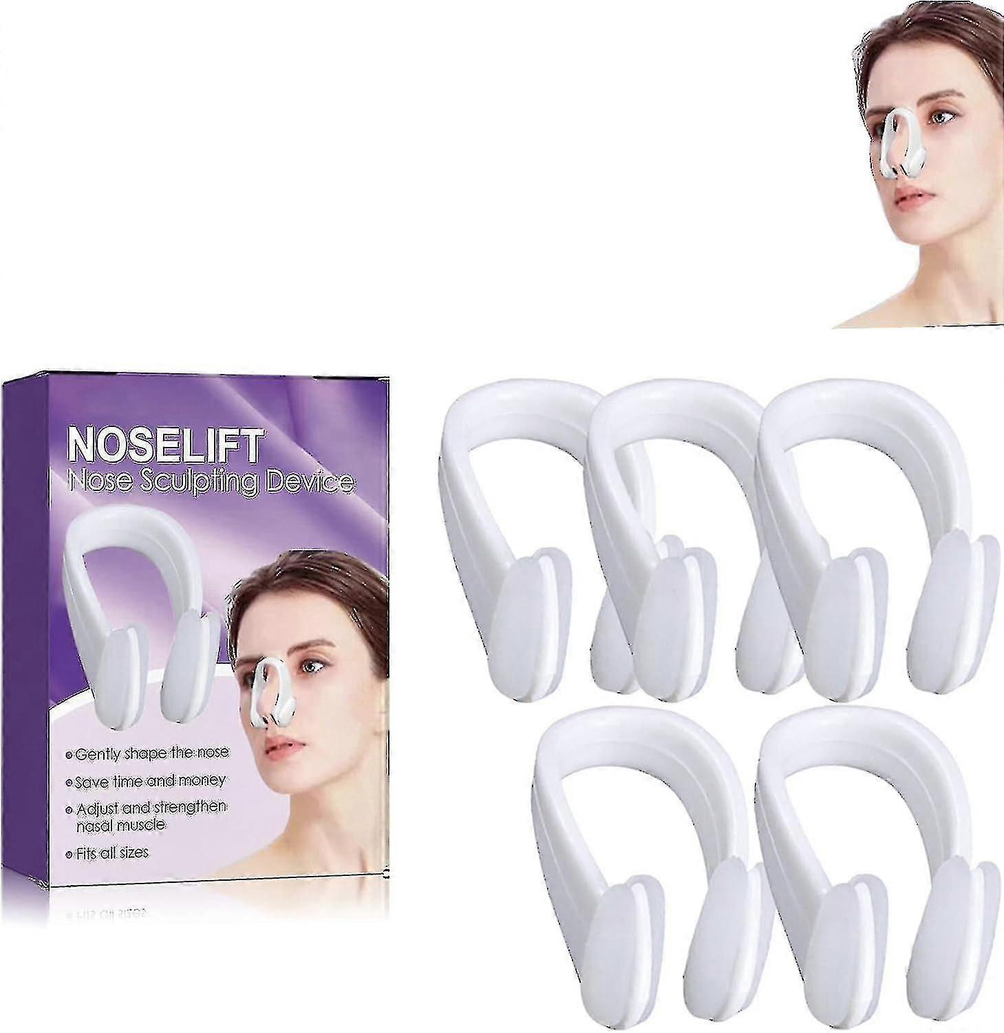 Nose Sculpting Device, Nose Shaper Clip, Nose Up Lifting Clip, Nose Sculpting Lifter, Nose Bridge Straightener Corrector High Nose Bridge,hww