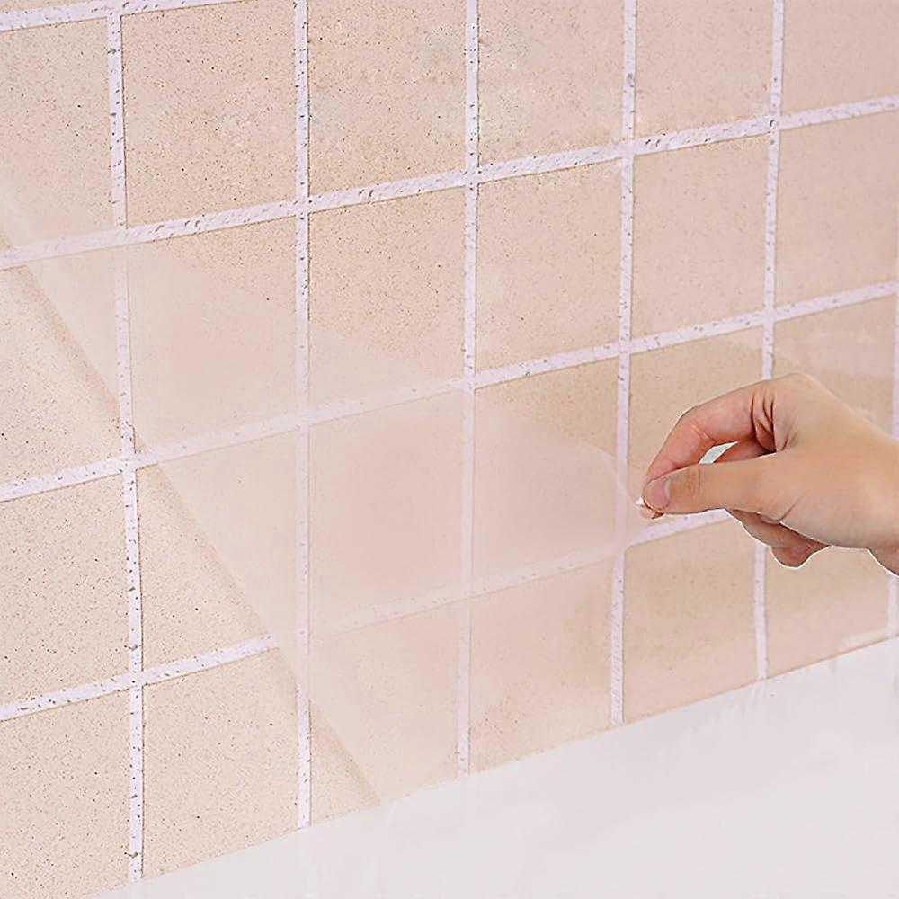 Roll of Clear Glossy Removable Protective Self Adhesive Film for Shelf Drawer Liner 17.7' x 26.25'