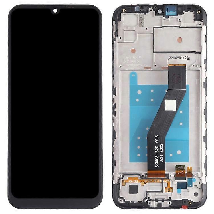 Compatible For Motorola Moto E6s (2020) XT2053 Grade B LCD Screen and Digitizer Assembly + Frame Part (without Logo)
