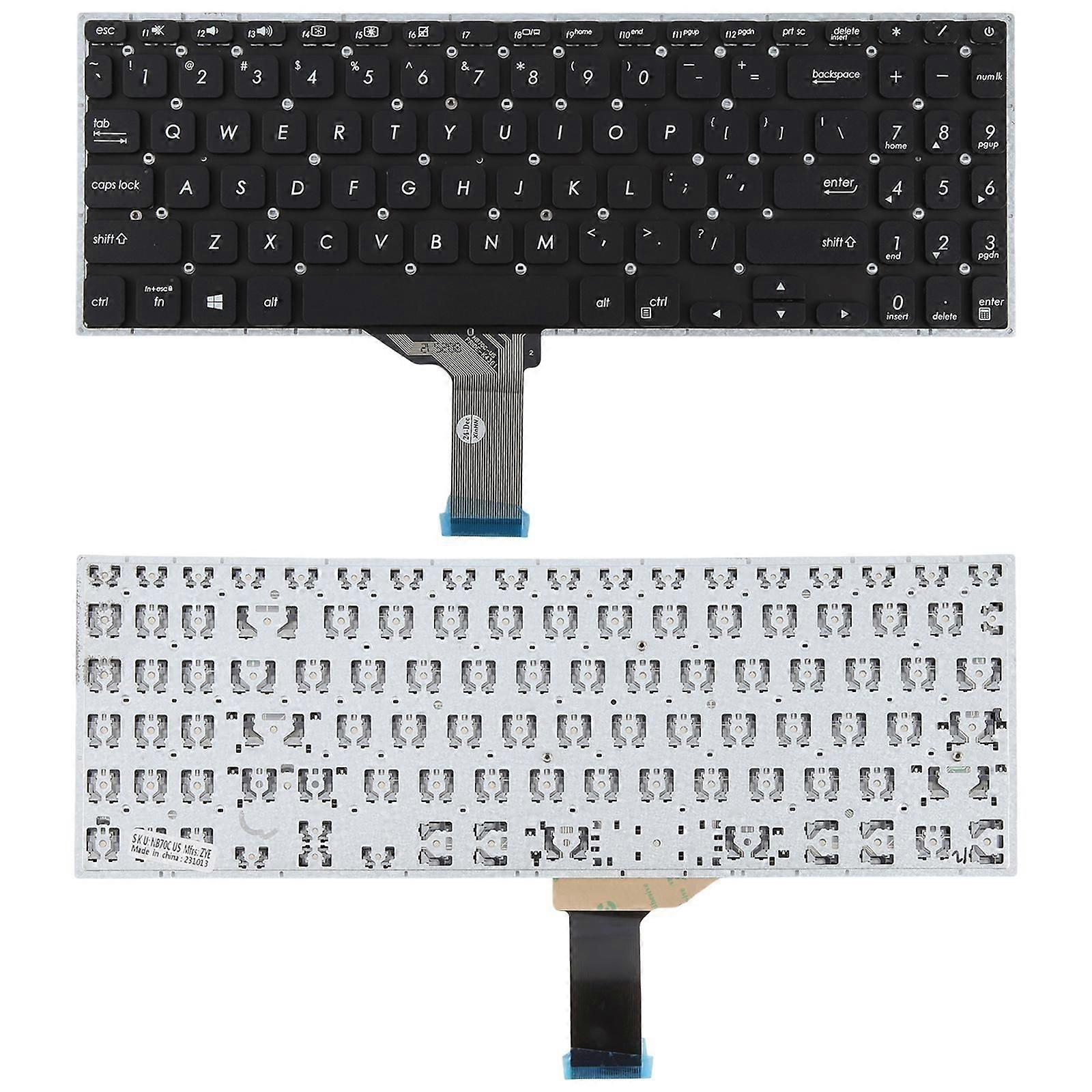 US Version Keyboard for Asus S530 S530U S530F S15 S530UA S530 (Silver)