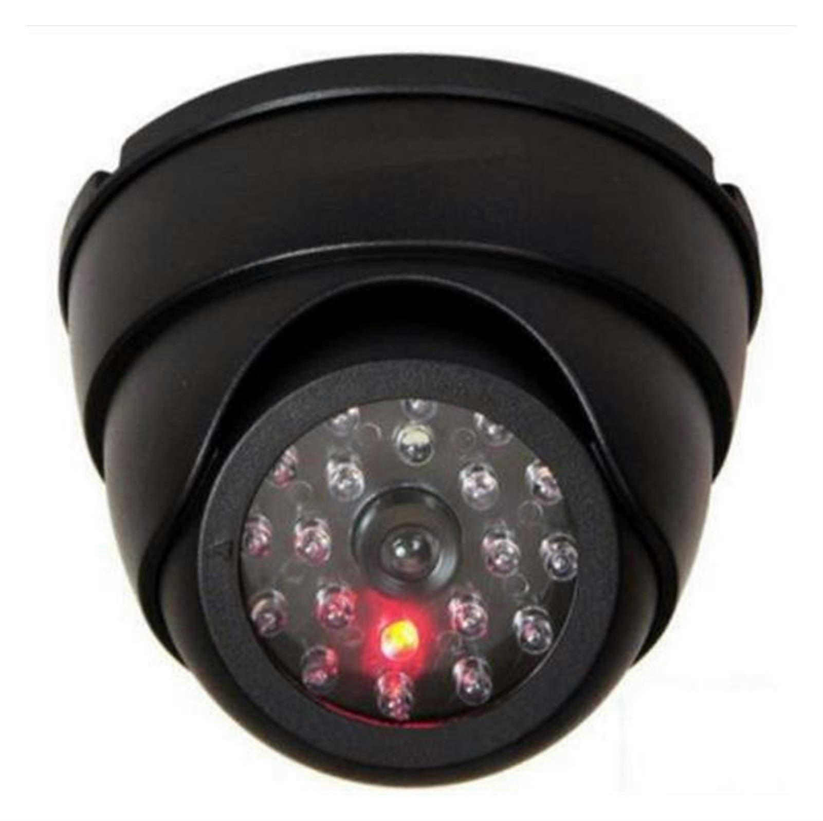 Computer Camera Outdoor Indoor Fake Dummy Surveillance Security CCTV Camera with LED Light