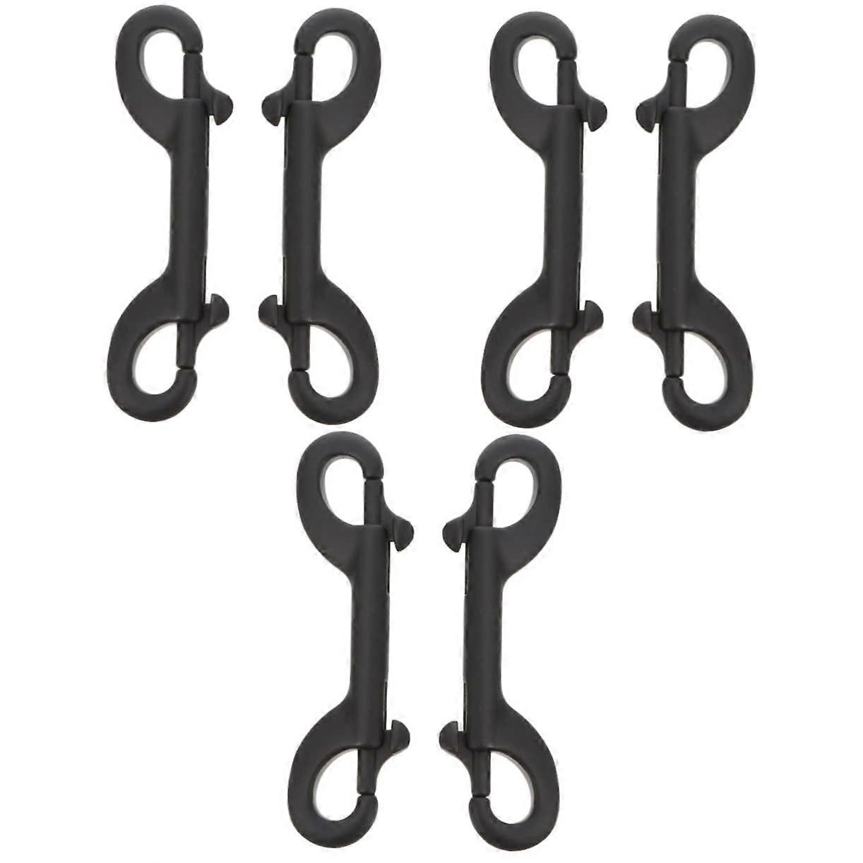 3sets Double Opening Swivel Snap Hook Marine Grade Stainless Steel Trigger-snap for Diving Pet 2pcs3 Leashes