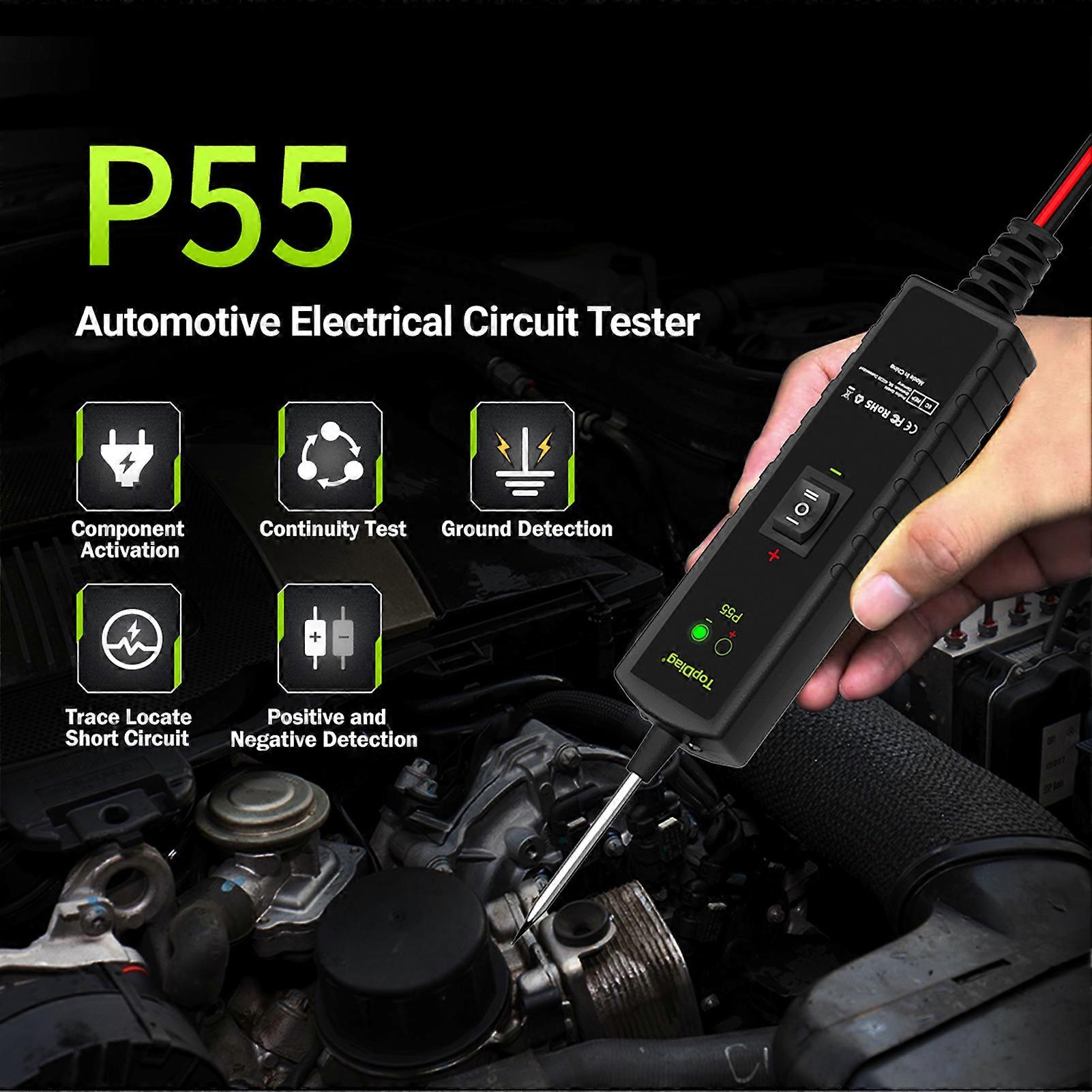 AutomotiveElectricCircuitTester CircuitTester CarCircuitTester CarElectricalSystemTester 12-24VDCCircuitTester AutoCircuitTester CircuitTestingpen