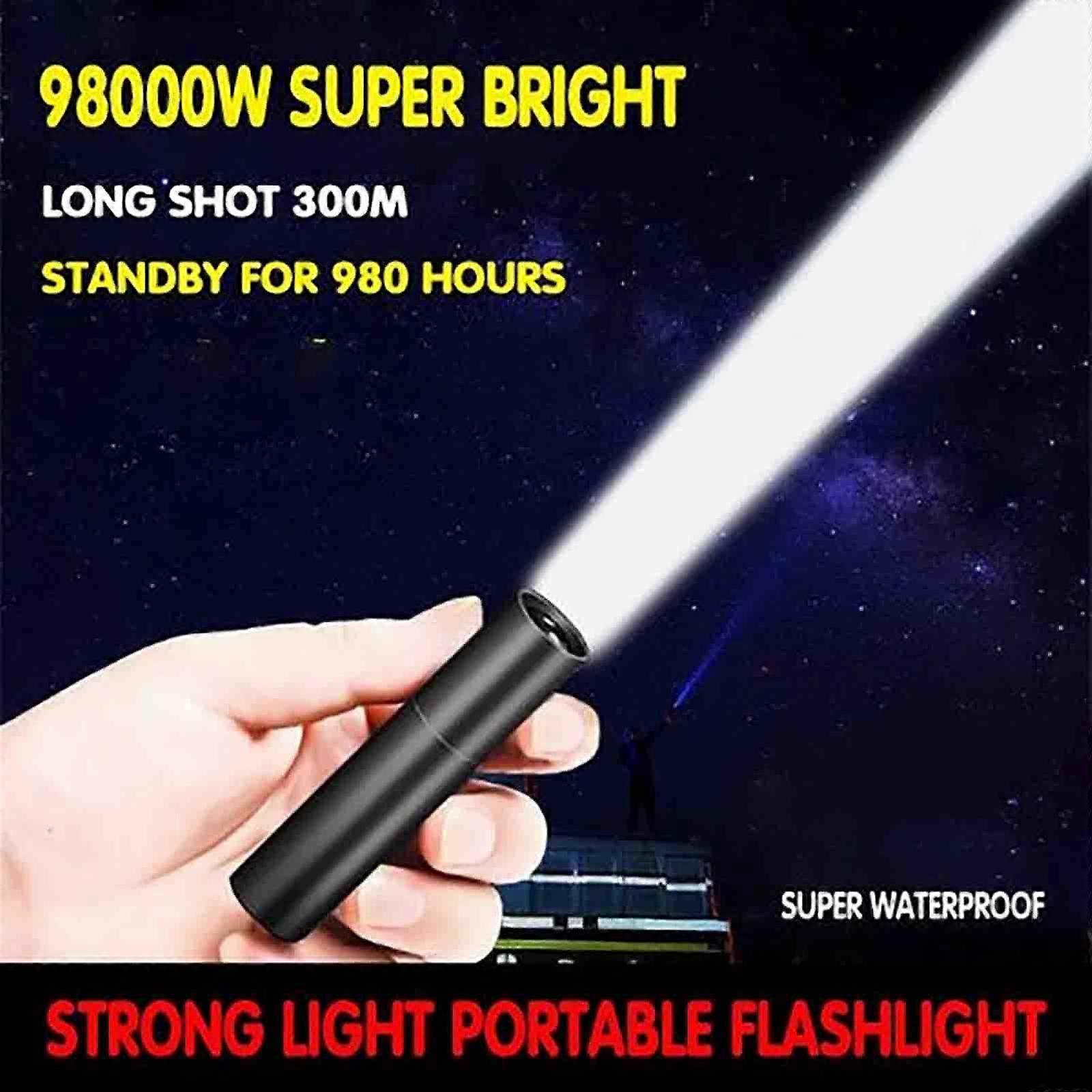USB Strong Light Portable LED Flashlight Strong Light Portable LED Flashlight AA