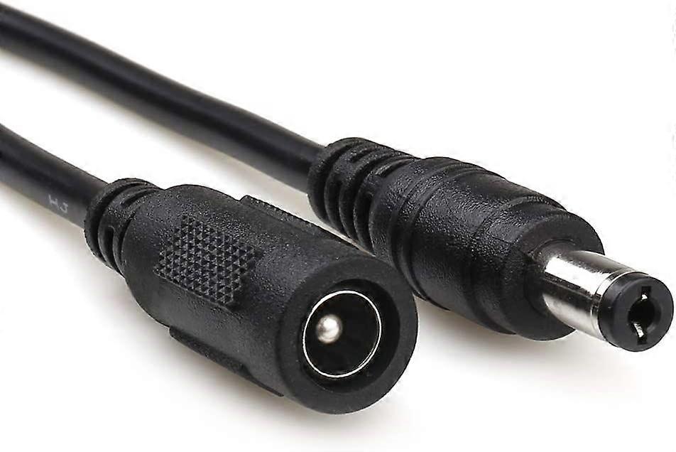 CCTV 5m(16.4ft) 2.1x5.5mm Dc 12v Power Extension Cable for CCTV Security Cameras IP Camera Dvr Standalone(2 pack)
