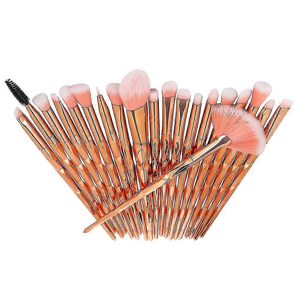 20個メイクアップブラシプロオーバルメイクブラシセットファンデーションブレンド美容化粧品ブラシツール