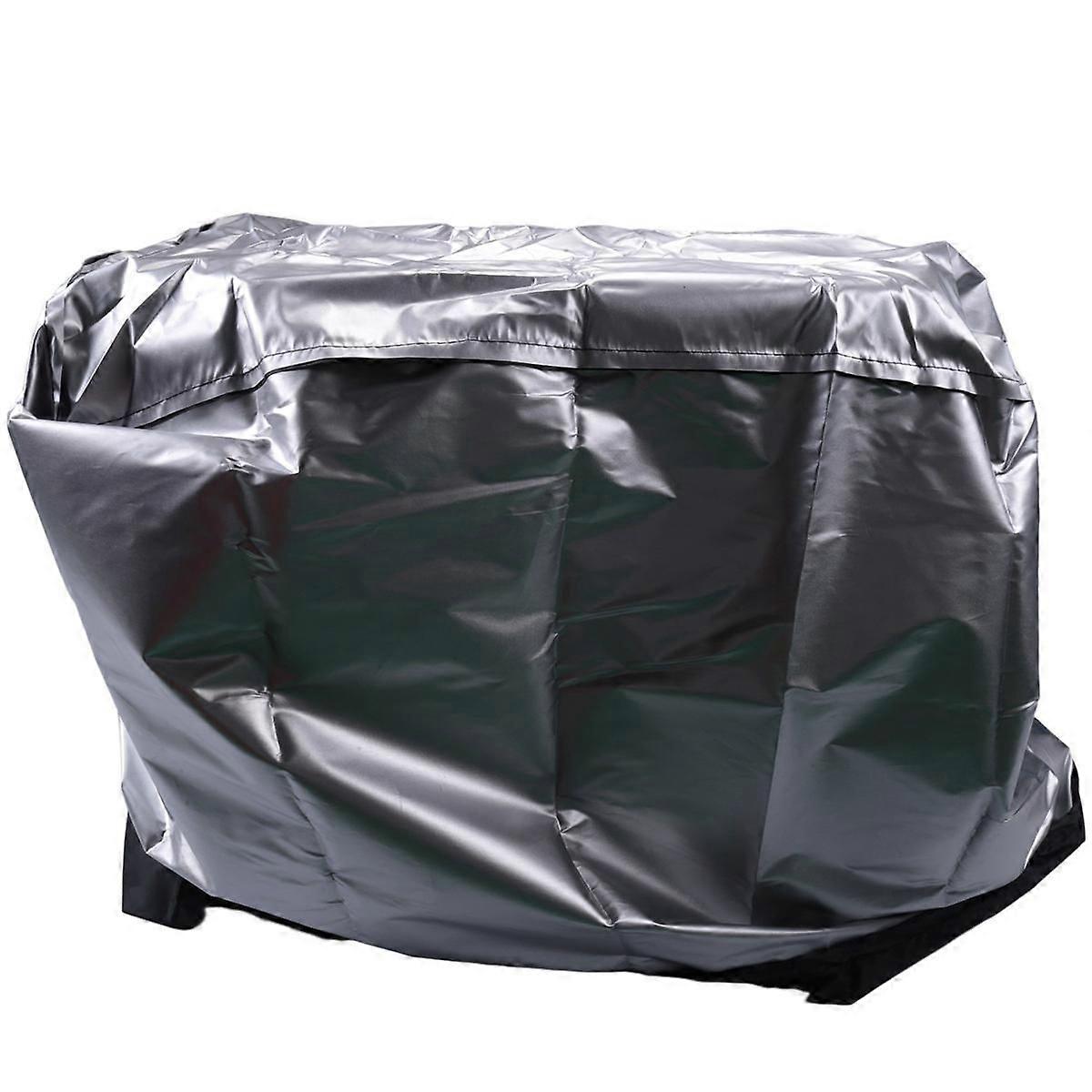 Waterproof BBQ Cover Barbeque Rolling Cart Grill Cover for Q1000 Q2000 Series Protector ,UV Resistant