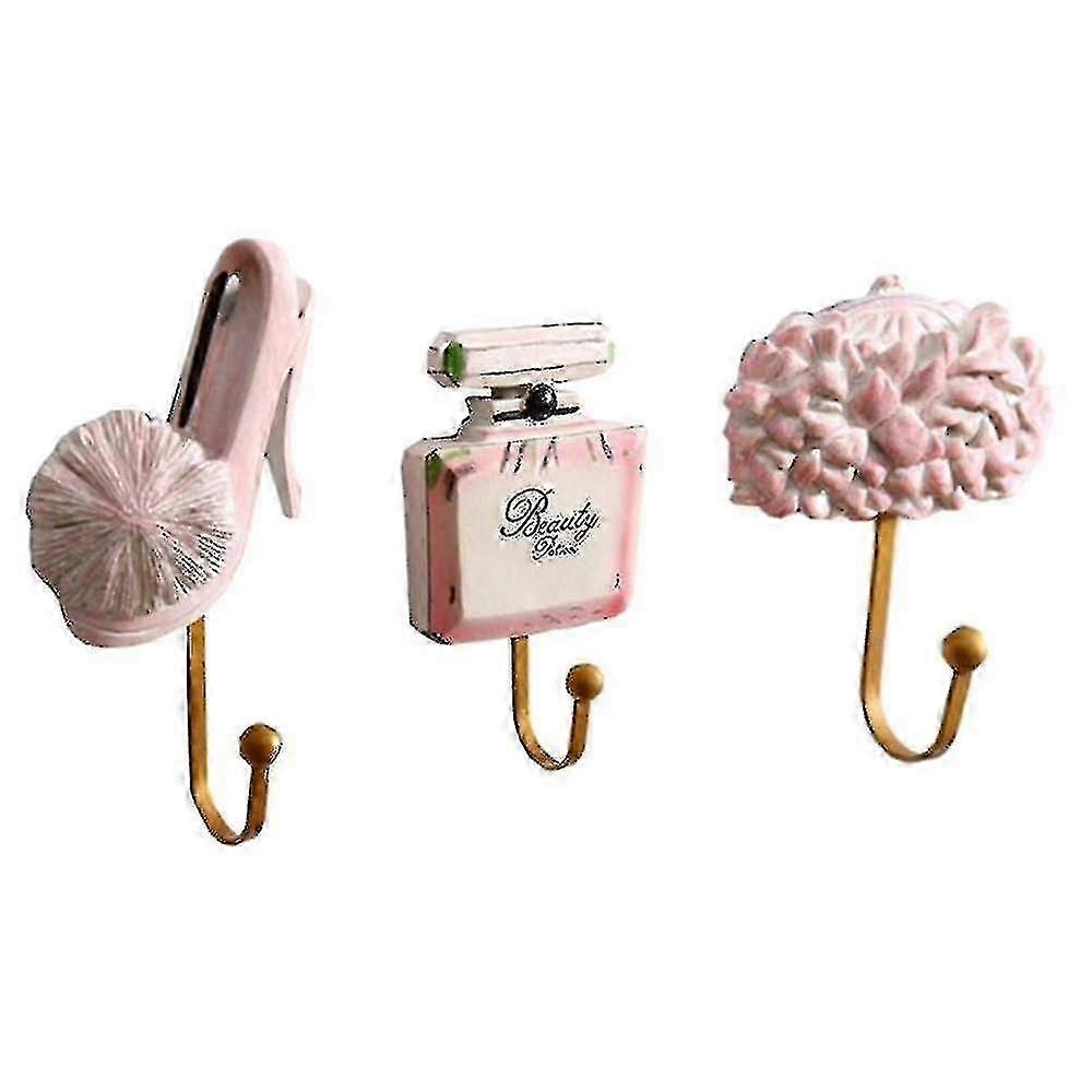 Wall Hook Iron Coat&hat Hanger Hand-painted Resin Hook High Quality