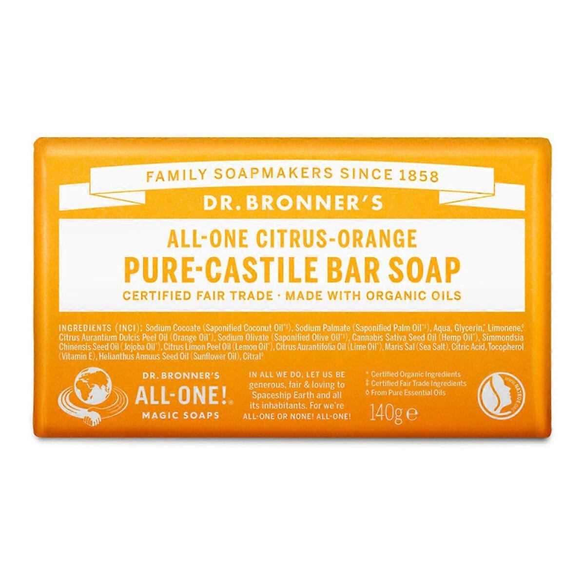 Soap Cake Dr Bronner's 140 g Citric