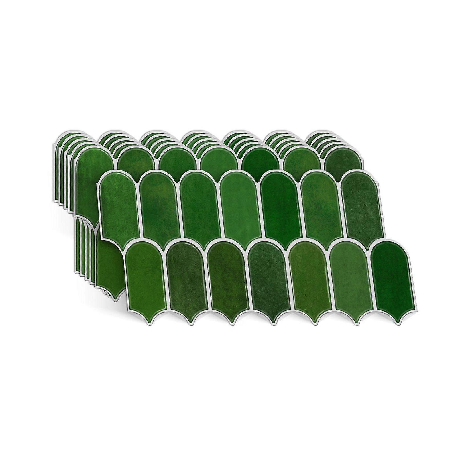 12pcs Marble Tile Wall Paste Profiled Retro Bright Face Home Kitchen Outdoor Windowsils Decoration