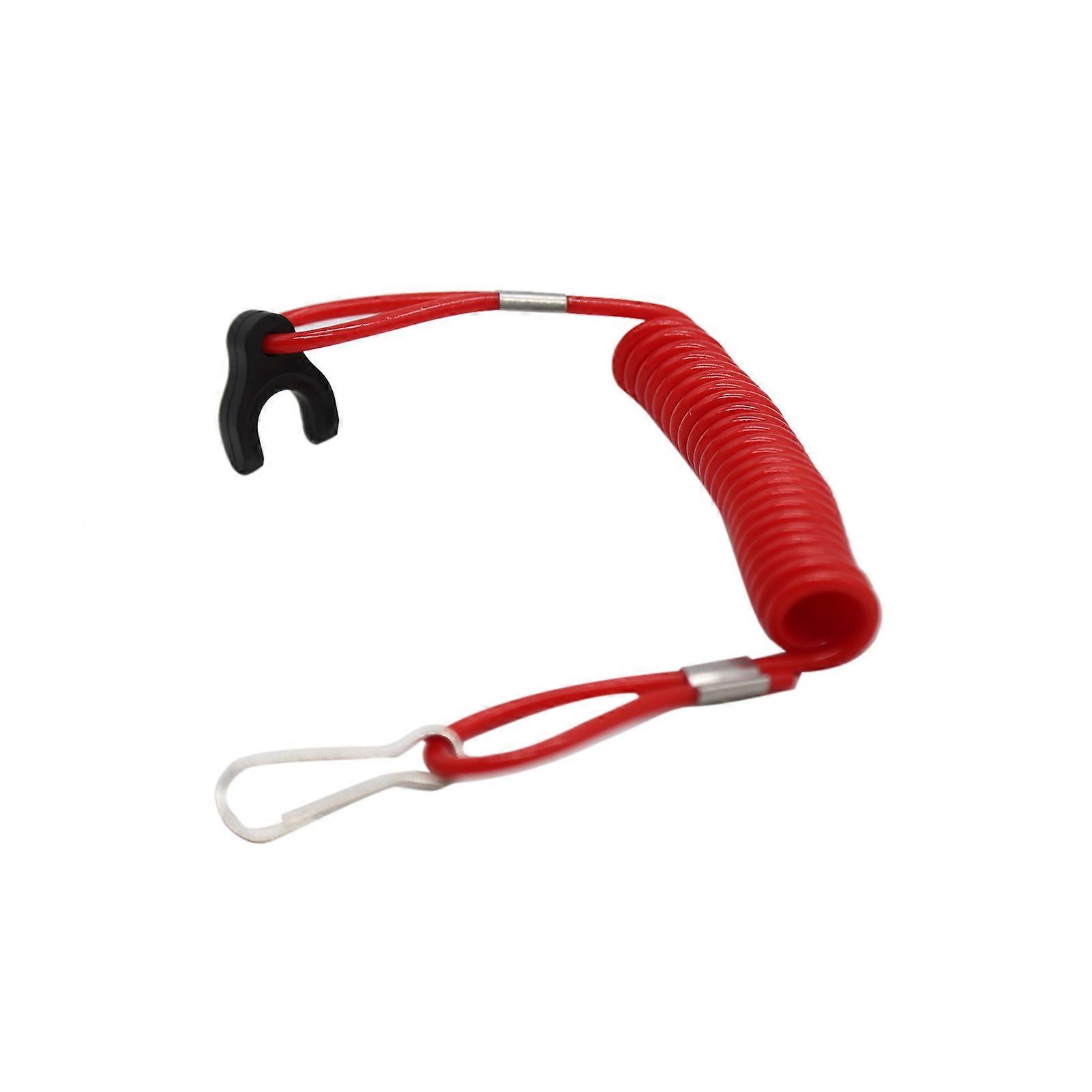 Stop Switch Safety Lanyard Cord 353068210 353068210M Replacement for Tohatsu Outboard Motor