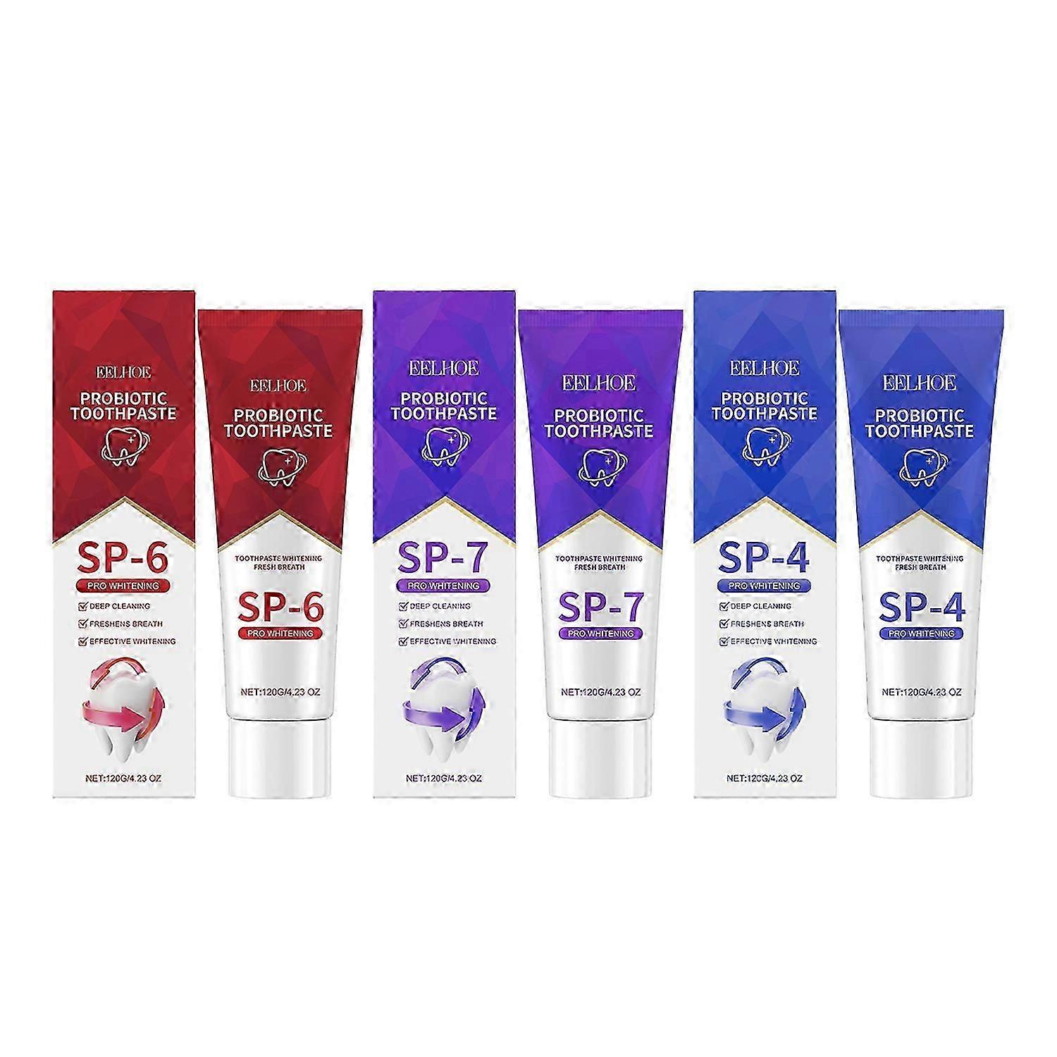 EELHOE probiotic toothpaste cleans odor and dirt, protects teeth, cleans teeth, protects teeth, dail