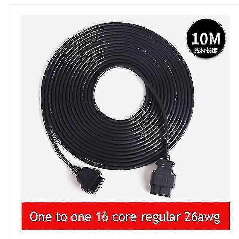 Car Tool Cable Obd Extension Cable Male To Female 16pin Power-on Obd2 Diagnostic