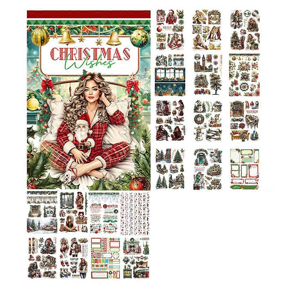 Vintage Christmas Patterns Craft Tool A