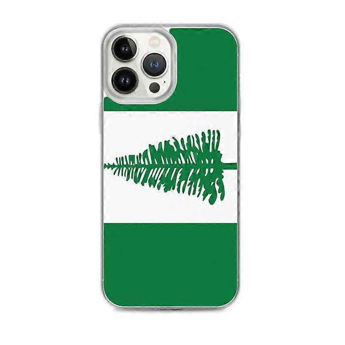 iPhone Case - Norfolk - Flag - Flexible - Multicolor - Transparent TPU