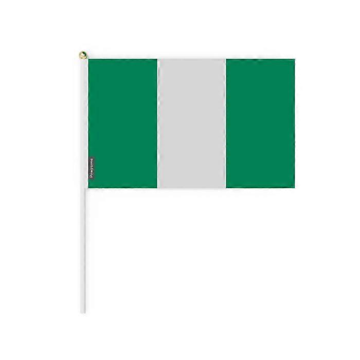 Flag - Nigeria - Mini Flag - 20 x 30 cm - Polyester - Double-Sided