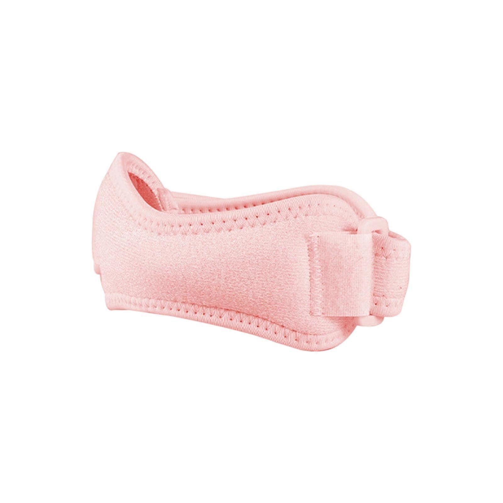 Patella Knee Strap Shock Absorption for Basketball Cycling Hiking Breathable Patella Tendon Knee Support for Women Men  Pink pink