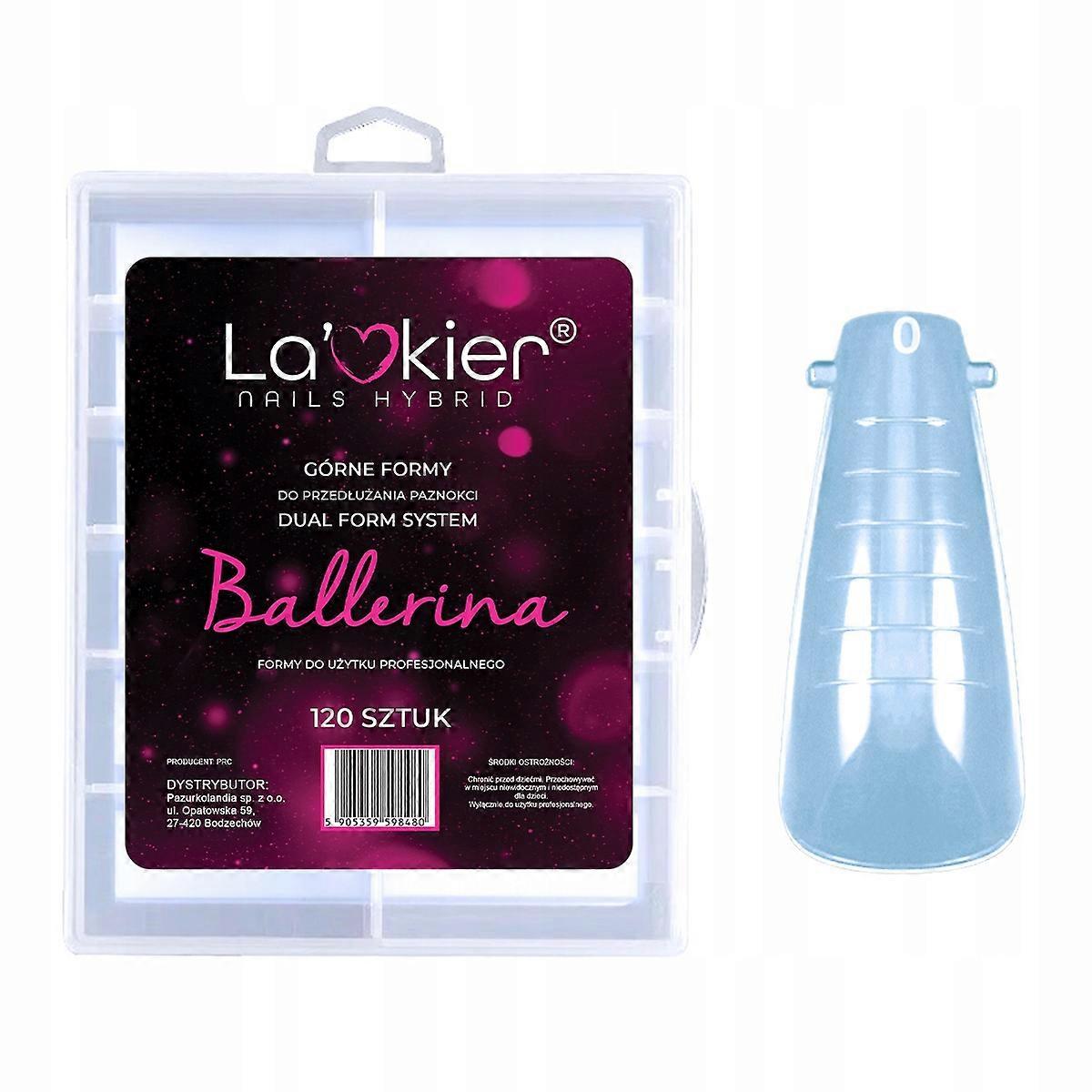 La'kier Top Nail Forms Dual Form Ballerina