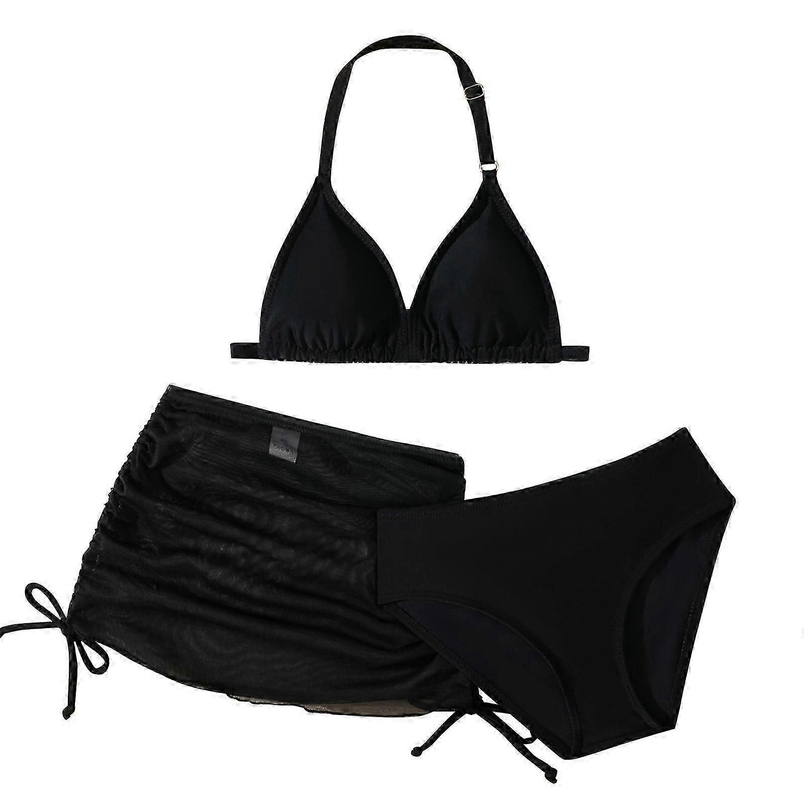 Ensemble de maillot de bain trois pièces pour fille