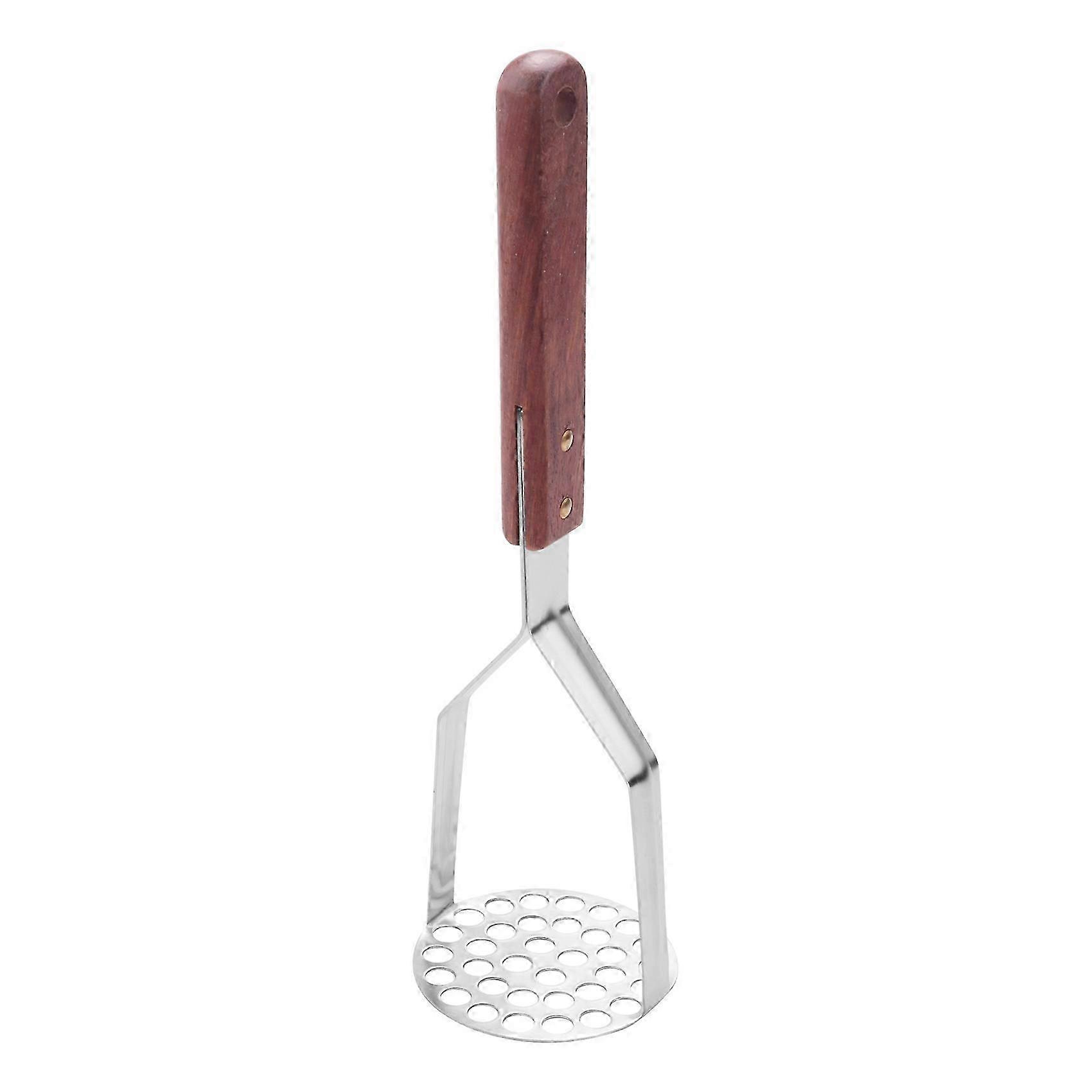 Stainless Steel Potato Masher Heavy Duty with Sturdy Non-Bend Handle, Easy to Use Kitchen Tool for Mashing Vegetables & Potatoes