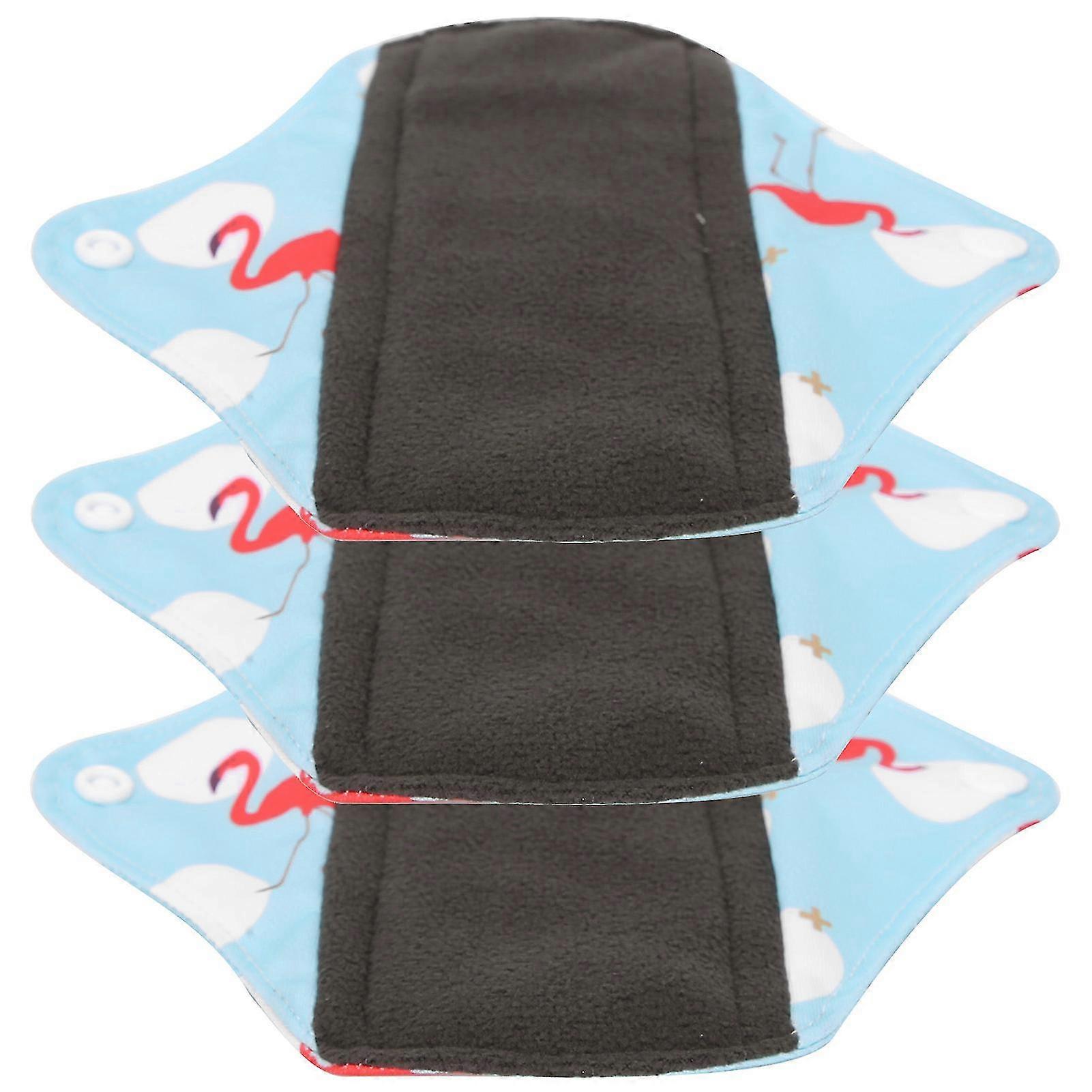 2025 3pcs Tuch Damenbinden Waschbare wiederverwendbare Damenbinden Pads Menstruation absorbierende PadsN41