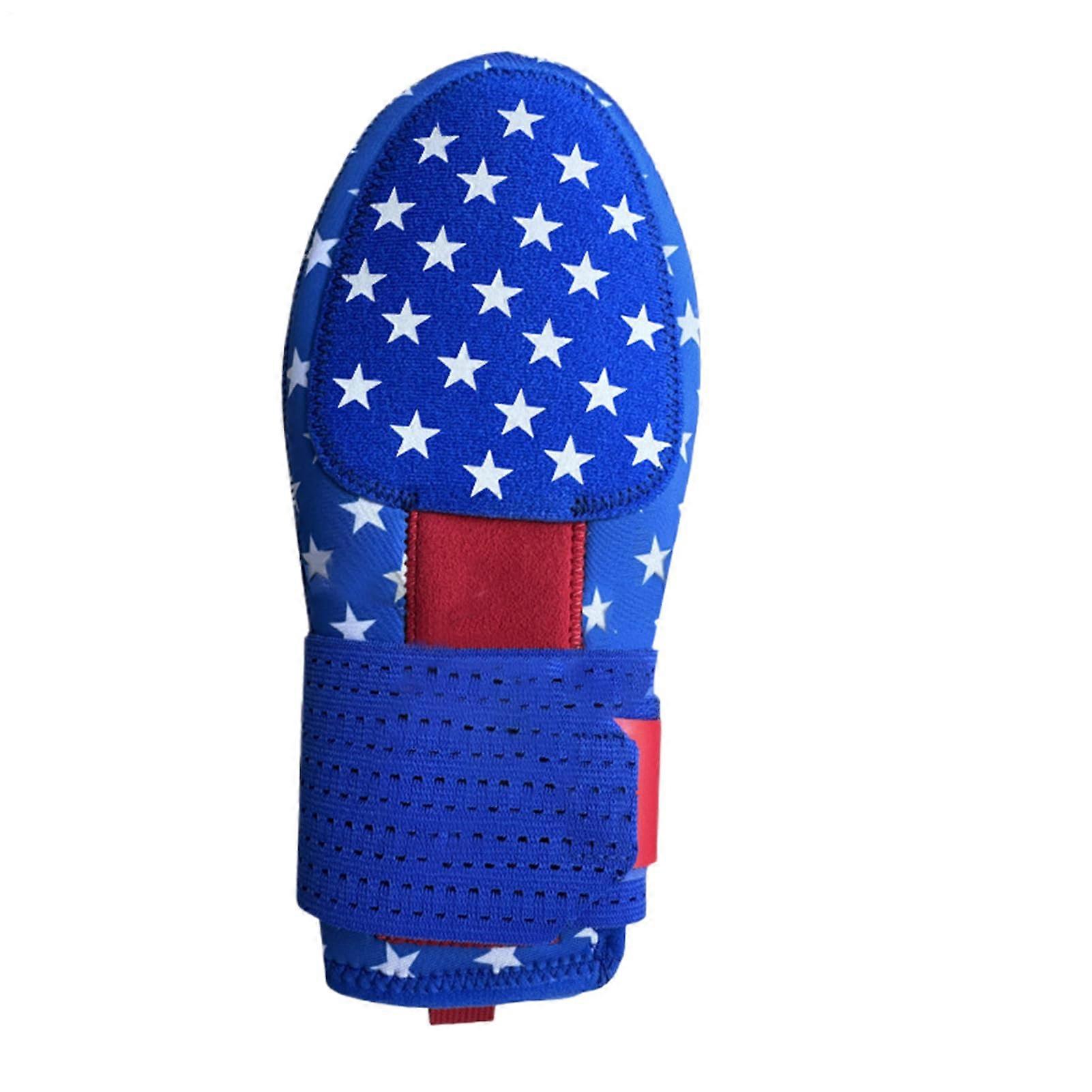 Mitaine coulissante jeunesse, gant de softball réversible, protection des mains 4.73x9.85 pouces, vert, bleu