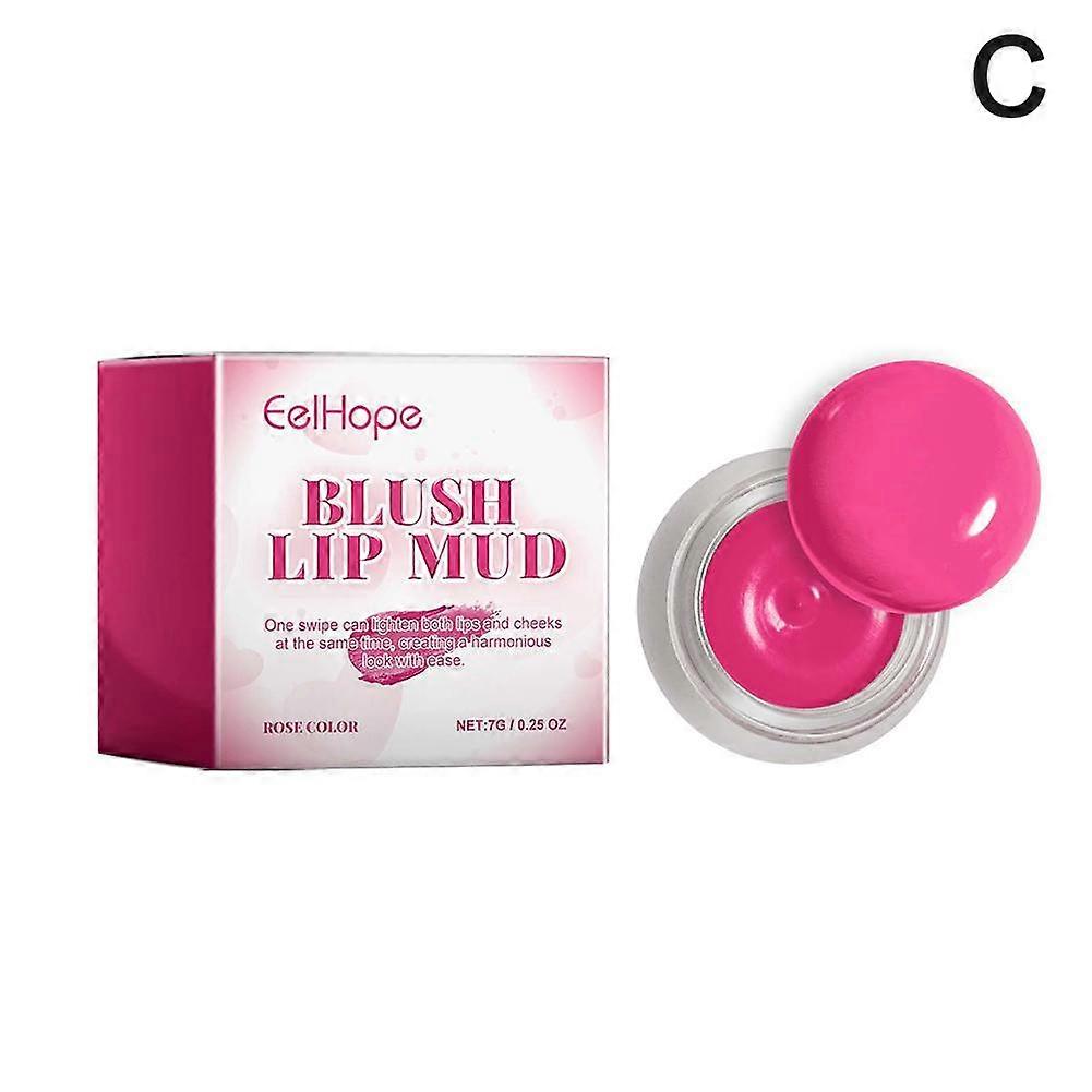 2-in-1 Lip & Cheek Tint Blush Buildable Natural Flush Travel-Friendly Makeup