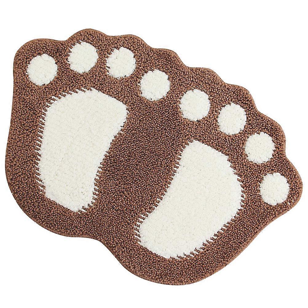 Soft Water Absorbent Microfiber Bath Mat Non Slip Skid Resistant Design for Bathroom or Bedroom Stylish and Comfortable Area Rug for Home Decor