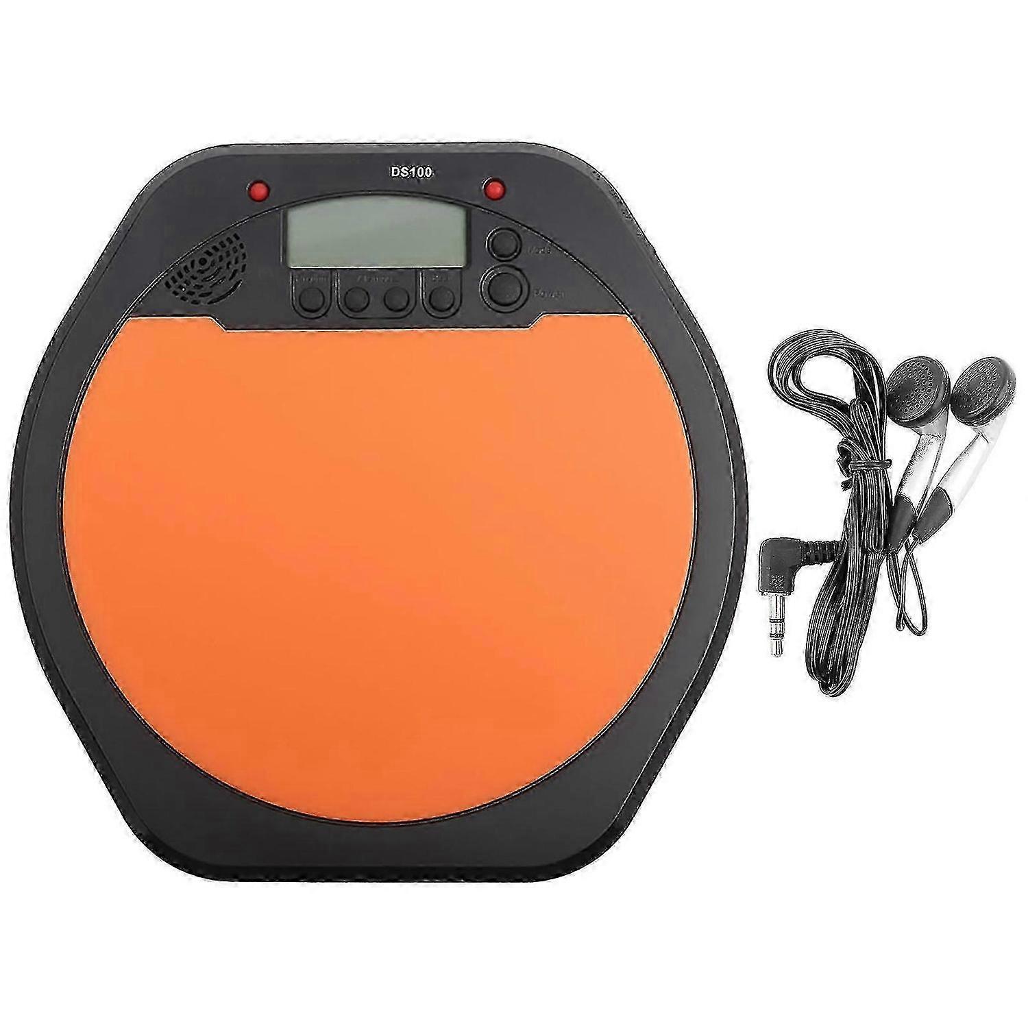 Digital Electronic Drummer Training Practice Drum Pad Metronome with Earphone