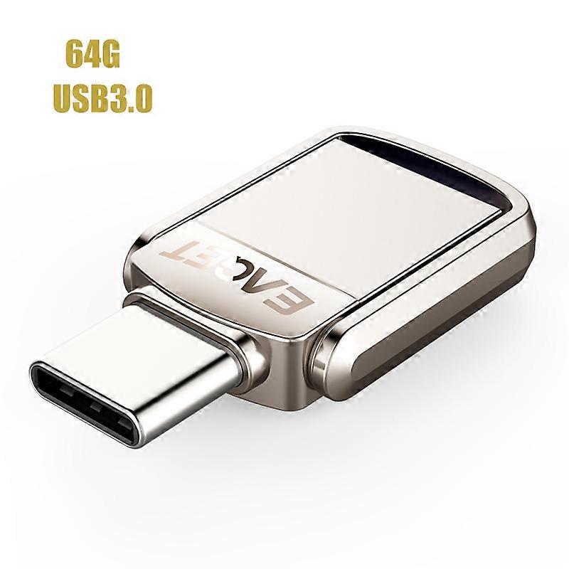 EAGET CU20 USB 3.0+Type C 3.1 2 in 1 Flash Drive Memory Stick U Disk